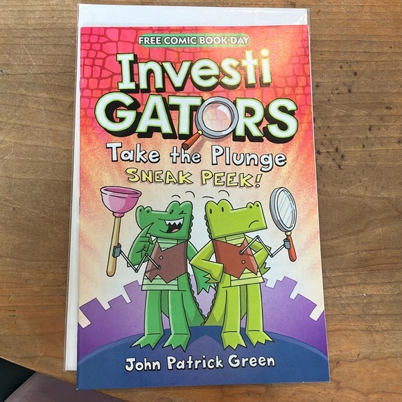 Investi Gators - Take the plunge Sneak peek! Comic - FCBD - 2020 - Picture 4 of 12